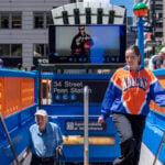 Pedestrian traffic restricted in Midtown Manhattan as Trump's NBA Finals trip spurs intense security