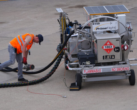 US carriers spent $6.5B on fuel in April; global profit forecast is cut nearly in half