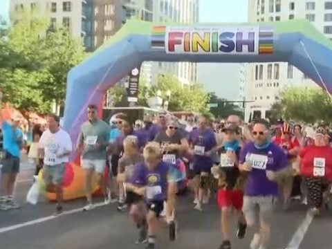 Community Rainbow Run honors Pulse victims, raises funds for permanent memorial