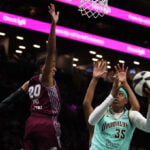 Jonquel Jones set for an emotional return as the Sun retire her No. 35 jersey