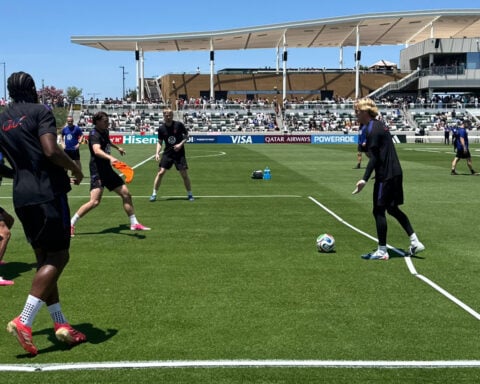 US team settles into World Cup training base with optimism and gratitude for fan support