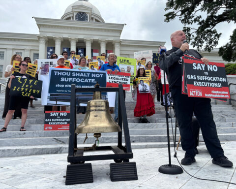US appeals court raises concerns about Alabama’s use of nitrogen gas for executions