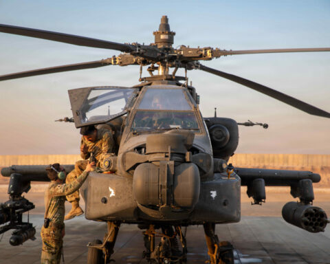 Crew members safe after Trump says Iran shot down US helicopter