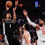 Knicks need a quick response from first loss since April as the Spurs try to even the NBA Finals