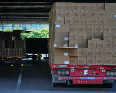 China’s exports jump 19.4% in May from a year earlier, boosted by demand for autos and tech goods