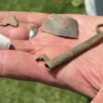 Archaeologists digging for clues about Battle of Bunker Hill fortification find key, gun flint