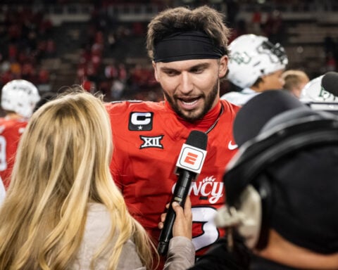 Big 12 commish and ADs meet, discuss Texas Tech QB Sorsby's NCAA eligibility restored by court