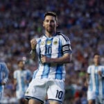 Messi scores on a penalty as Argentina beats Iceland 3-0 in its final World Cup tune-up