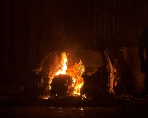 Homes set alight in Belfast anti-immigrant protests after 'brutal' knife attack