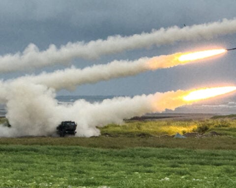 Taiwan fires battle-tested rockets in 'shoot-and-scoot' anti-invasion drill