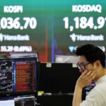 Foreign outflows from Asian equities surge on Middle East risks, tech rout