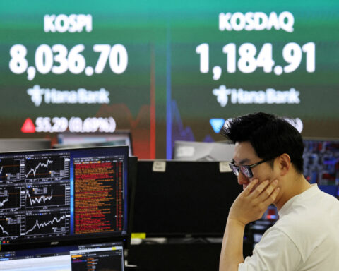 Foreign outflows from Asian equities surge on Middle East risks, tech rout