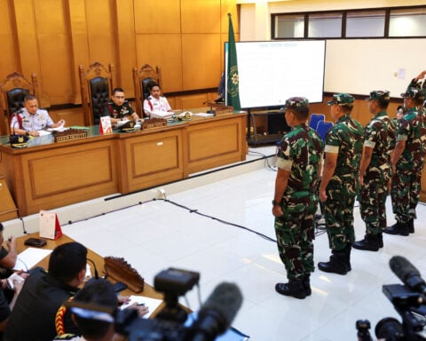 Indonesian military court jails four officers involved in acid attack on rights activist