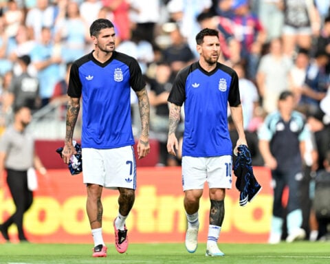 Soccer-Argentina players' passport details leaked in security oversight