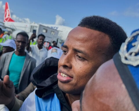 Somali soccer referee denied entry to US for World Cup is welcomed home as a hero