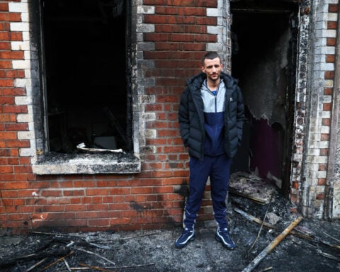 Stabbing suspect appears in court after anti-immigrant protests in Northern Ireland