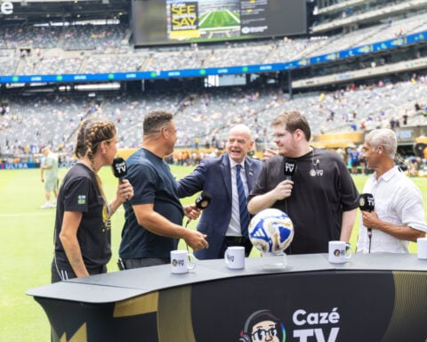 As FIFA entices a new generation of fans, a Brazil influencer's platform will stream all 104 games