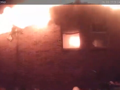 Body camera shows deputy try to rescue woman from house fire