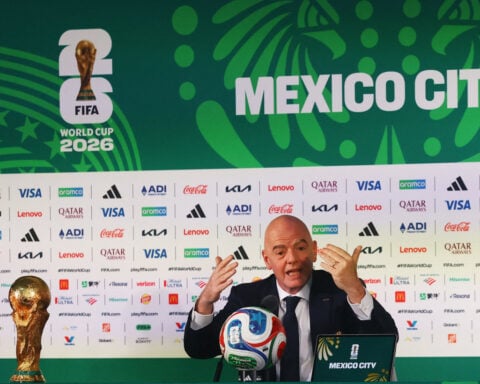 Soccer-FIFA chief Infantino defends visa handling, ticket prices on eve of World Cup