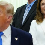 Trump accuses Democrats of hypocrisy on Platner, despite questions about his own conduct
