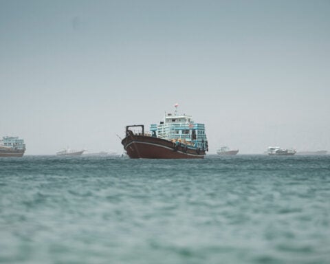 US military says none of its warships struck in Strait of Hormuz