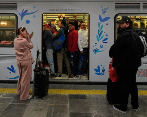 Mexico City installed a chandelier in its metro for the World Cup. Then came the crush of memes