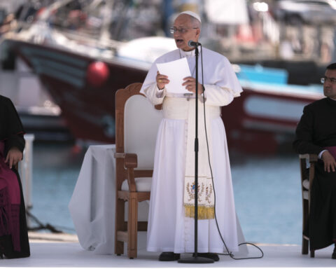 Pope slams world's indifference to migrants while visiting onetime 'dock of shame' in Canary Islands