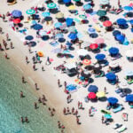 Italian beach bans umbrellas for people between the ages of 10 and 65