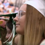 Four months after a stroke, teen graduates and looks ahead to nursing career