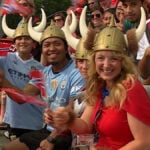 Soccer fans pack UNCG to welcome Norway ahead of World Cup