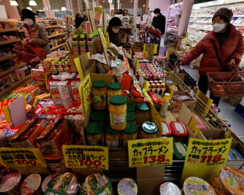 Japan core inflation seen below BOJ target for fourth month in May: Reuters poll