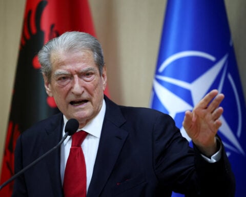 Albania opposition leader Berisha says US lifts entry ban on him