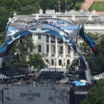 Trump's grand sporting season begins with UFC fights on White House lawn