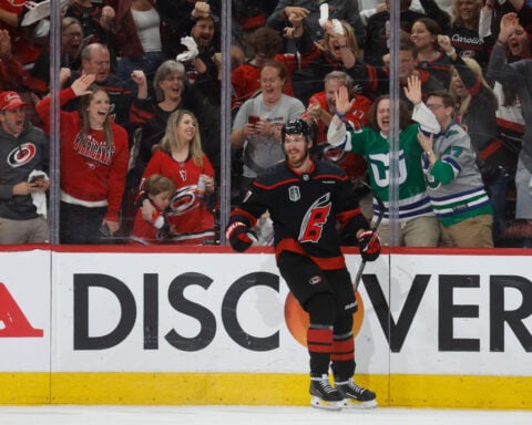 Hurricanes' top-line performers come through as Carolina moves within a win of claiming Stanley Cup
