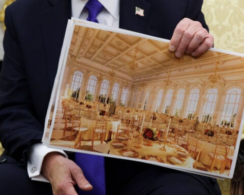 Tear your eyes away from the ballroom. This courthouse is the real face of Trump-era architecture