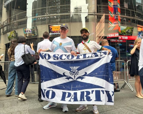 Soccer-World Cup fans caught up in SpaceX IPO spectacle in New York