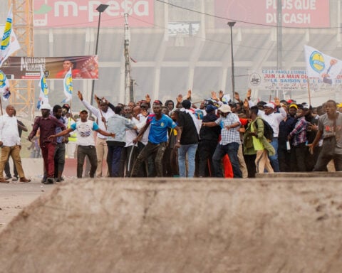 Congolese security forces disperse protesters opposing constitutional change