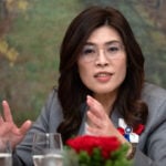 Taiwan's opposition leader touts talks with China as necessary for peace during US trip