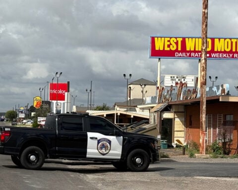 Shooter kills 1 and injures 10 in Texas days after firing at a police officer, officials say