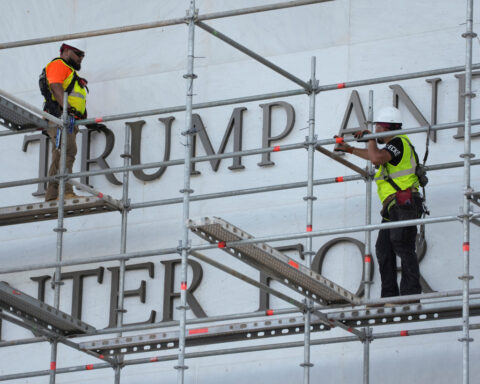 Judge keeps order in place to remove Trump's name from Kennedy Center