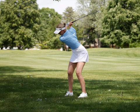 Korda and Cowan 2 back in LPGA team event. Inkster advances to weekend at record age of 66