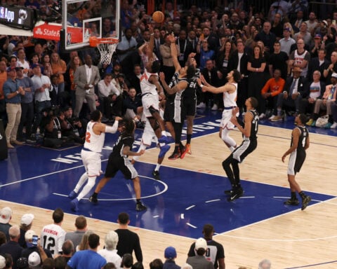 ‘This wasn’t on my Pinterest mood board’: NYC weddings overlap with potential Knicks clinch