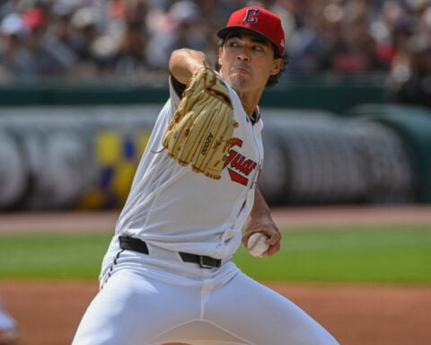 Skubal throws 80 pitches in return from elbow surgery, takes loss as Guardians down Tigers 3-1