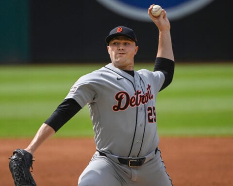 Tigers ace Tarik Skubal shows some rust in first start since elbow procedure