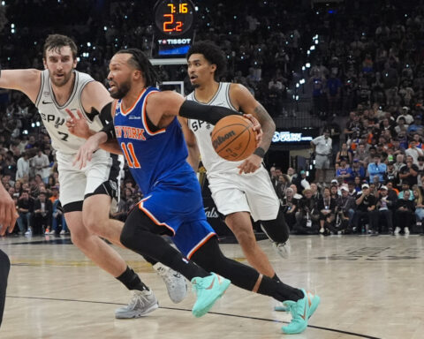 The Comeback Knicks are the Champion Knicks. Brunson scores 45, and New York tops Spurs for title
