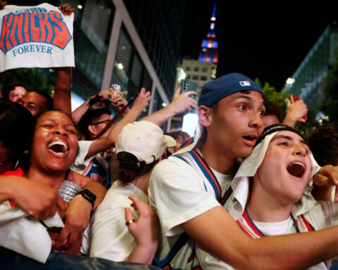 A night of raw emotion and chaos: 63 arrested as Knicks fans celebrate NBA championship