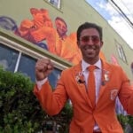 Orange Suit Man brings Dutch soccer pride to North Texas