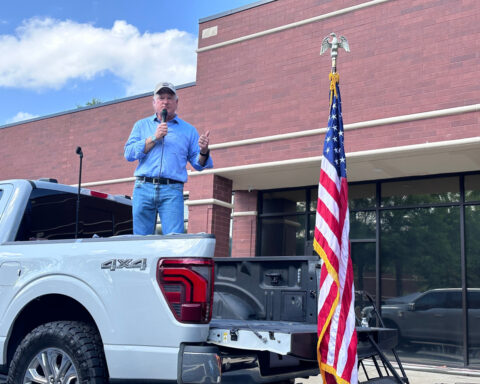 In Georgia, Senate hopeful Mike Collins celebrates being Trump's latest 'MAGA' pick in GOP primaries