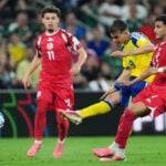 Sweden gets 2 goals from Yasin Ayari and pounds Tunisia 5-1 to move atop World Cup Group F