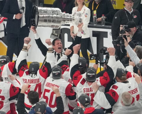 NHL-Hurricanes beat Golden Knights to win second Stanley Cup title, Staal named playoff MVP